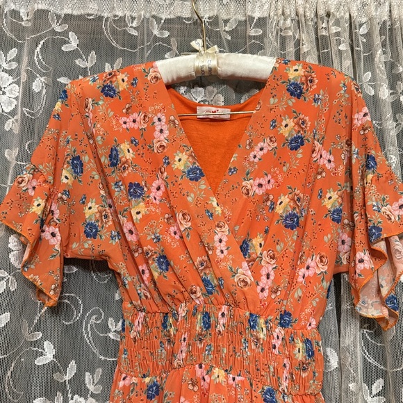 Made in Italy summer dress size x small excellent condition - Picture 3 of 8